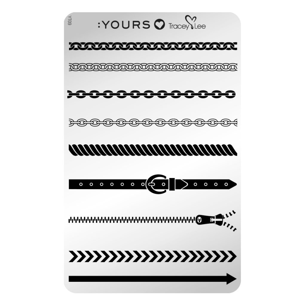 :Yours Stamping Plate The Line Up