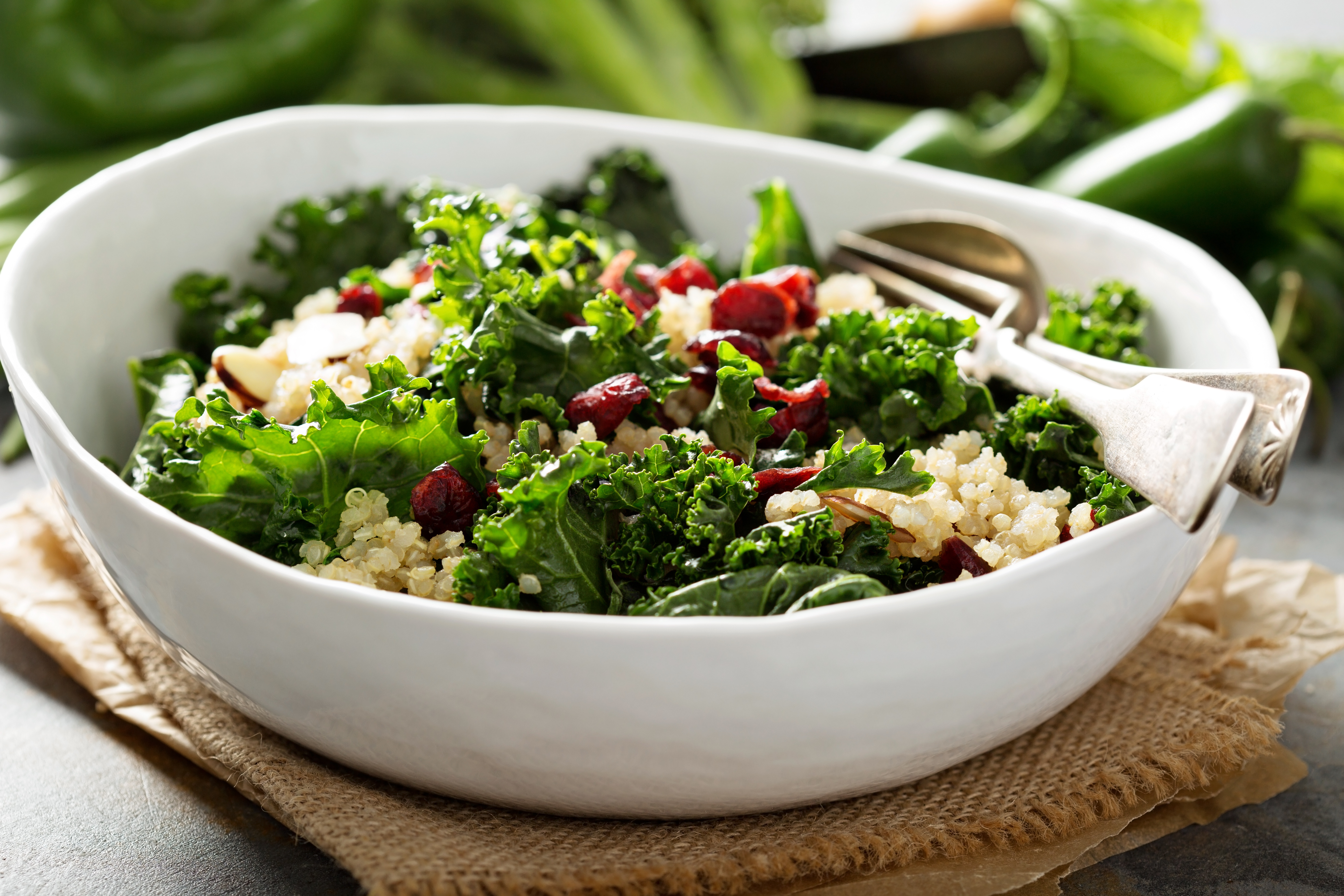 kale salad for antiageing