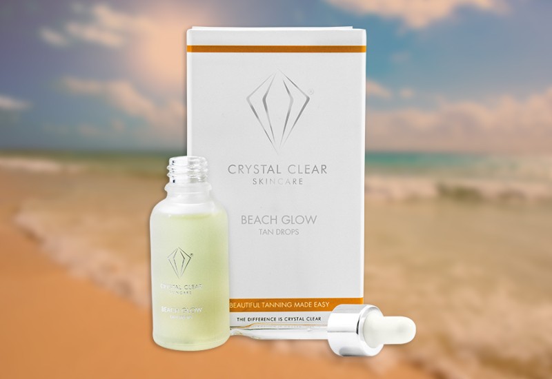 Crystal Clear introduces tan drops