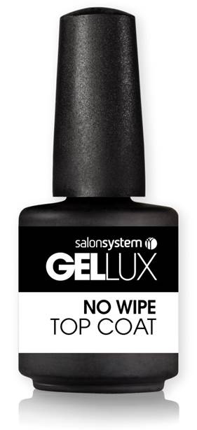 Salon System Gellux No Wipe Top Coat BeautyandHairdressing