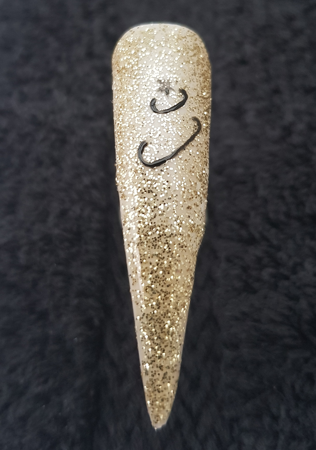 Marie-Louise Coster Christmas Nail Art