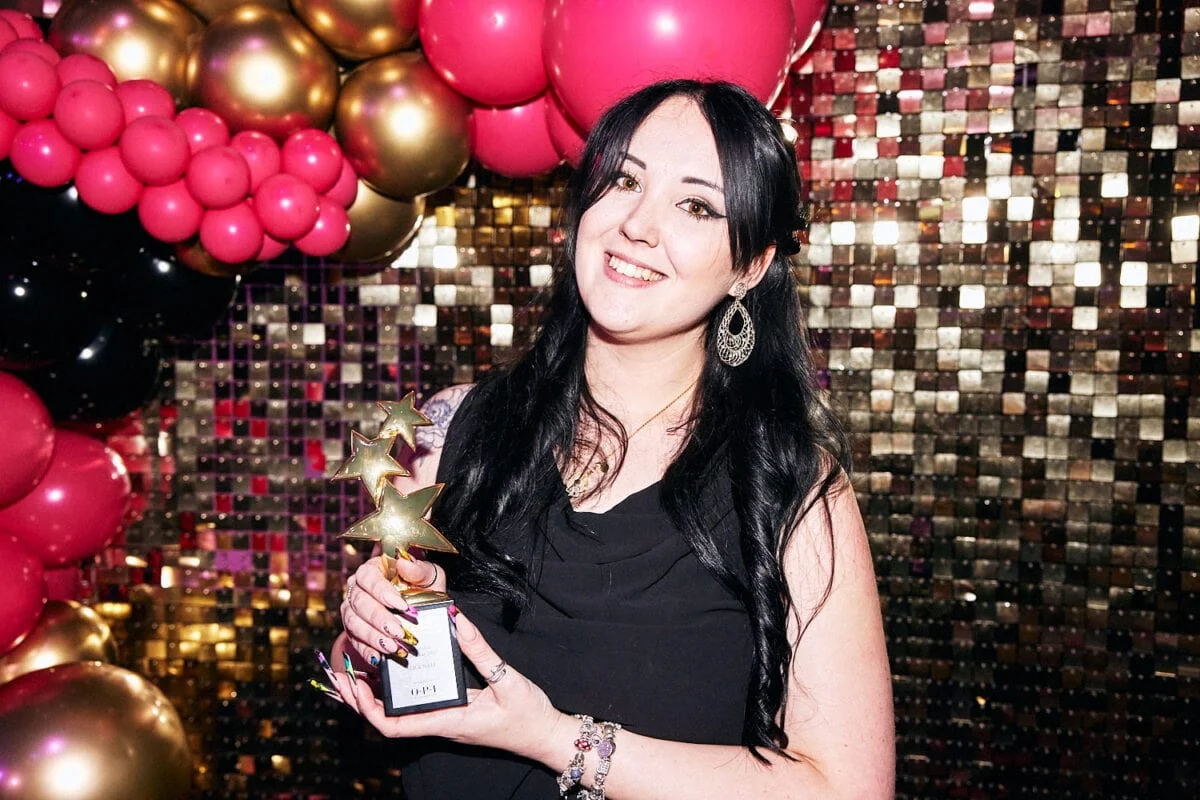 Alice Nali Scratch Stars Nail Stylist of the Year 2023.