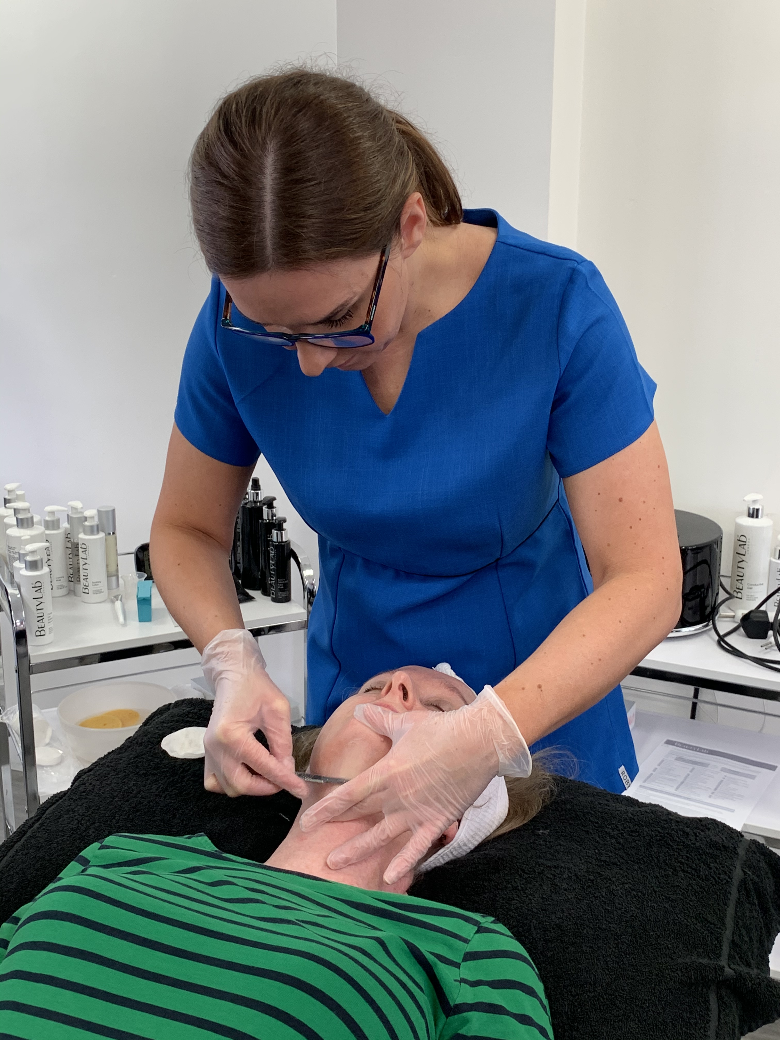 Gerrard International BeautyLab Dermaplaning facial treatment 