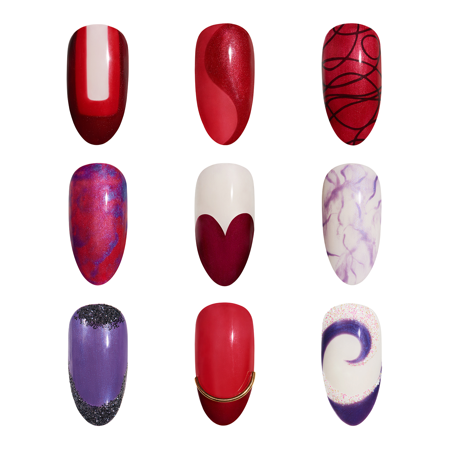 CND Shellac Iconic Collection Nail Art