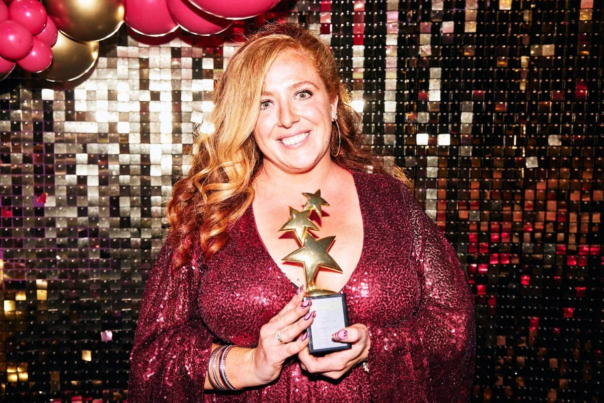 Catriona Leith Scratch Stars Gel Tech of the Year and One Stroke Artist of the Year.