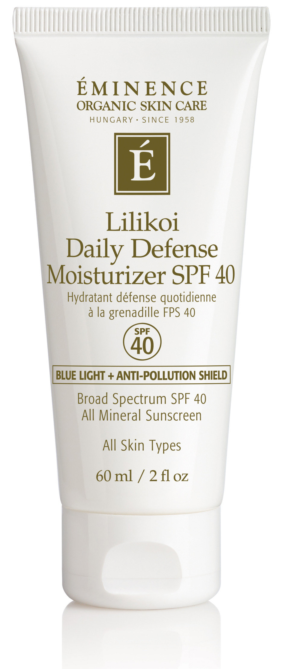 Éminence Organic Skincare Lilikoi Daily Defense Moisturizer SPF 40 