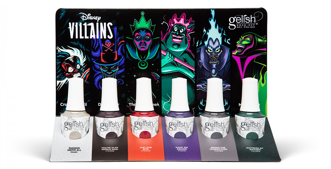 Gelish & Morgan Taylor Disney Villians 2020