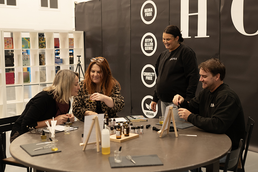 Jessica Morden at HONA during British Beauty Week