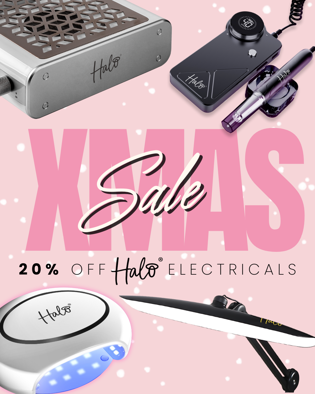Pure Nails 20 percent off Electricals Offer