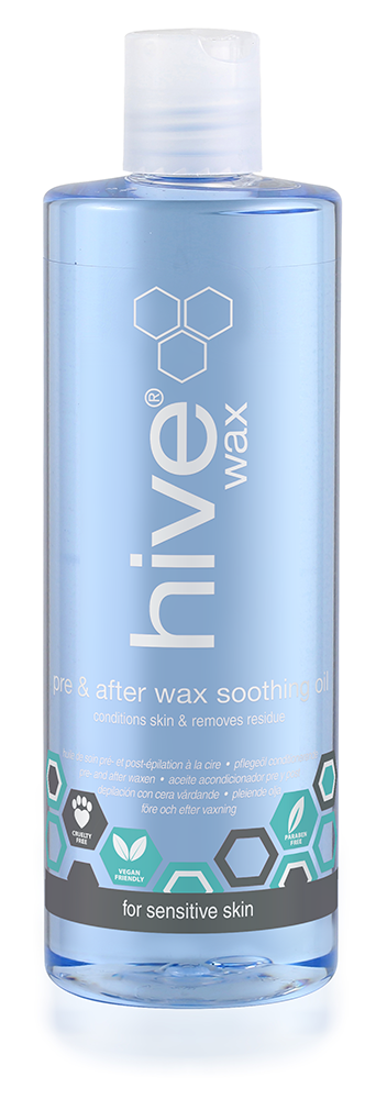 Hive Pre & After Wax Soothing Oil 400ml