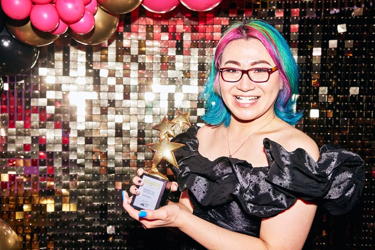 Jiak Hing Scratch Stars Gel Polish Stylist of the Year.