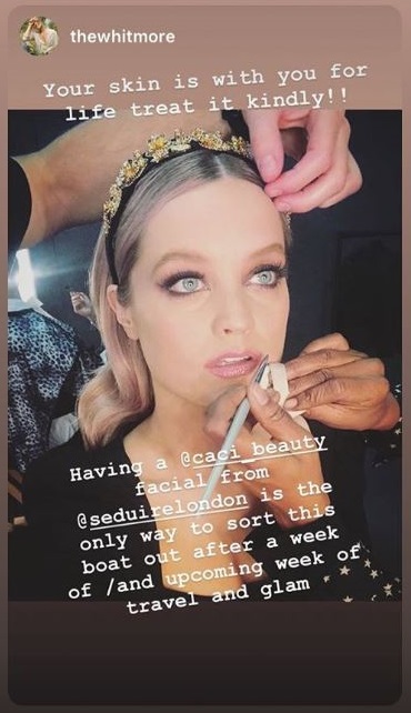 Laura Whitmore Instagram CACI BeautyandHairdressing