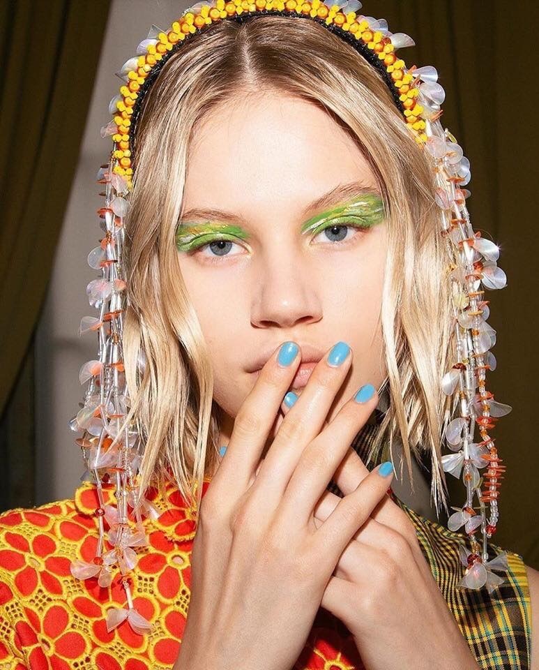 Shuting Qi Show SS20 Marie-Louise Coster nails
