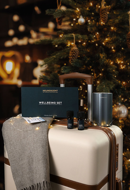 NeuroScent's Wellbeing Set and Diffuser