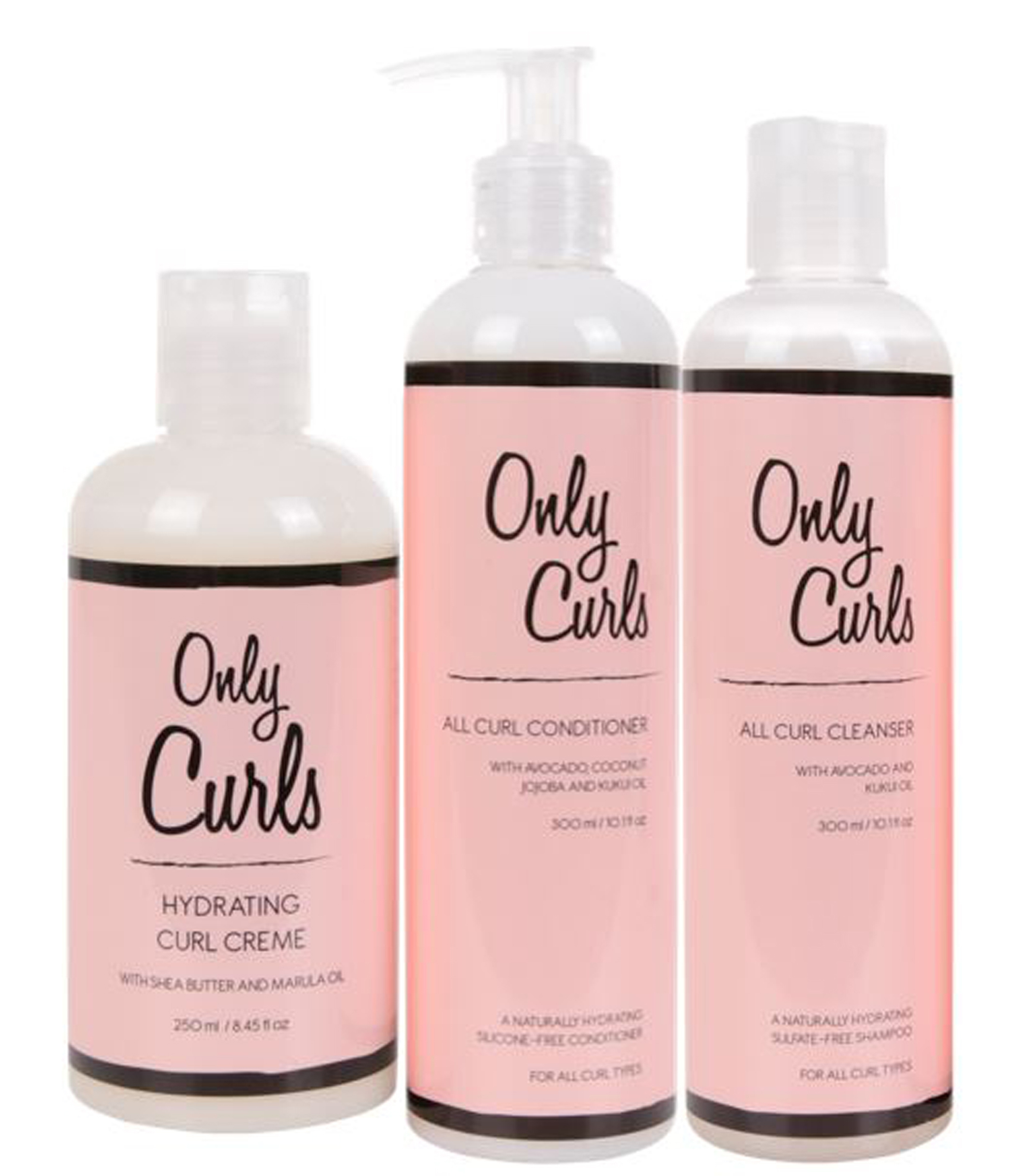 Only Curls hair care range 