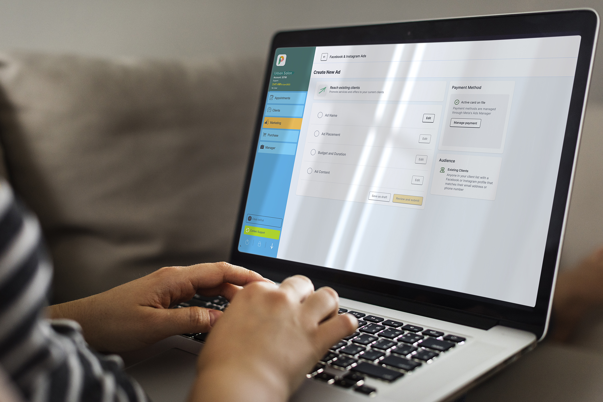 Phorest Summer Collection Ads Manager