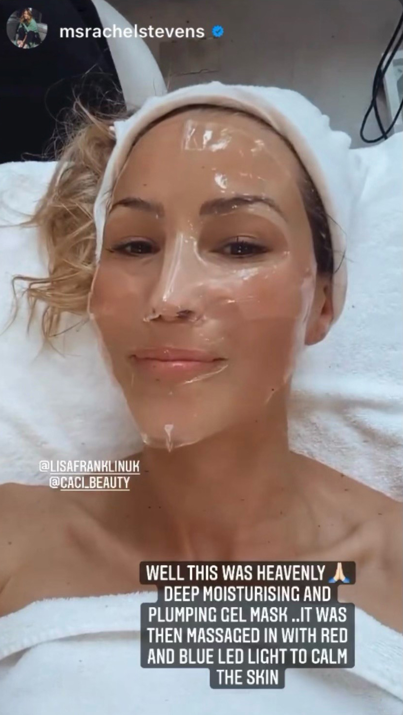 CACI Hydro Mask Rachel Stevens