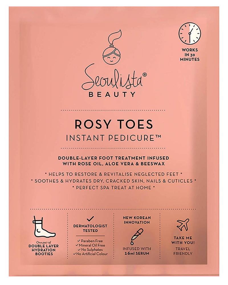 Seoulista Beauty Rosy Toes Instant Pedicure