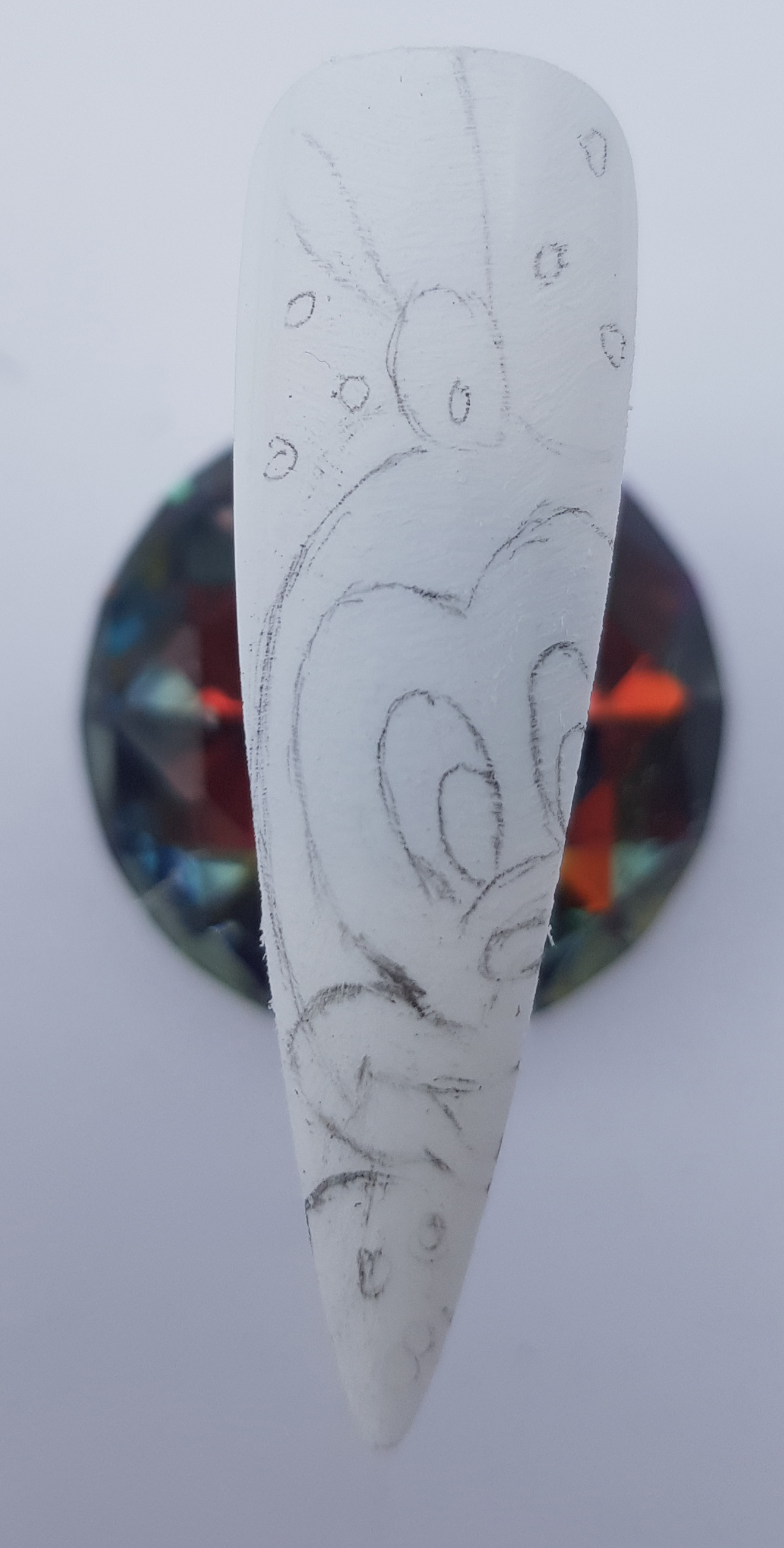 Marie-Louise Coster Minnie Mouse Nail Art