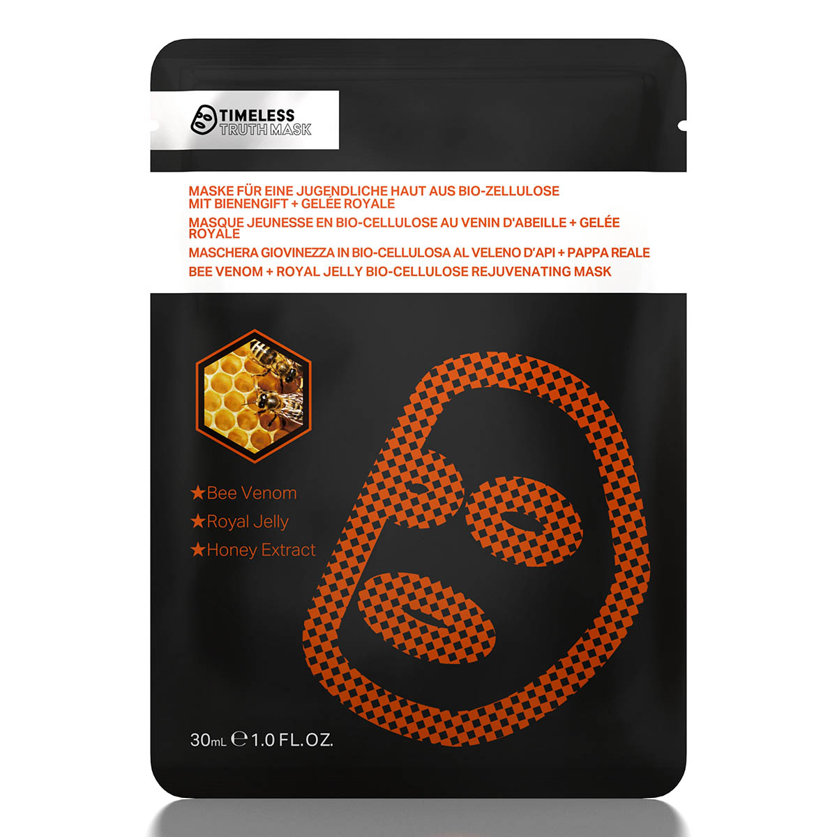 Timeless Truth's Bee Venom + Royal Jelly Miracle Bio Cellulose Mask