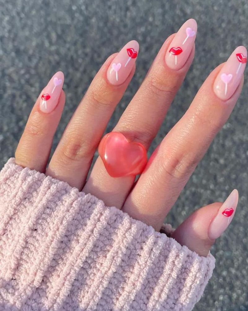 Nail Design Valentine You'll Love It - Selective Nails & Beauty Spa