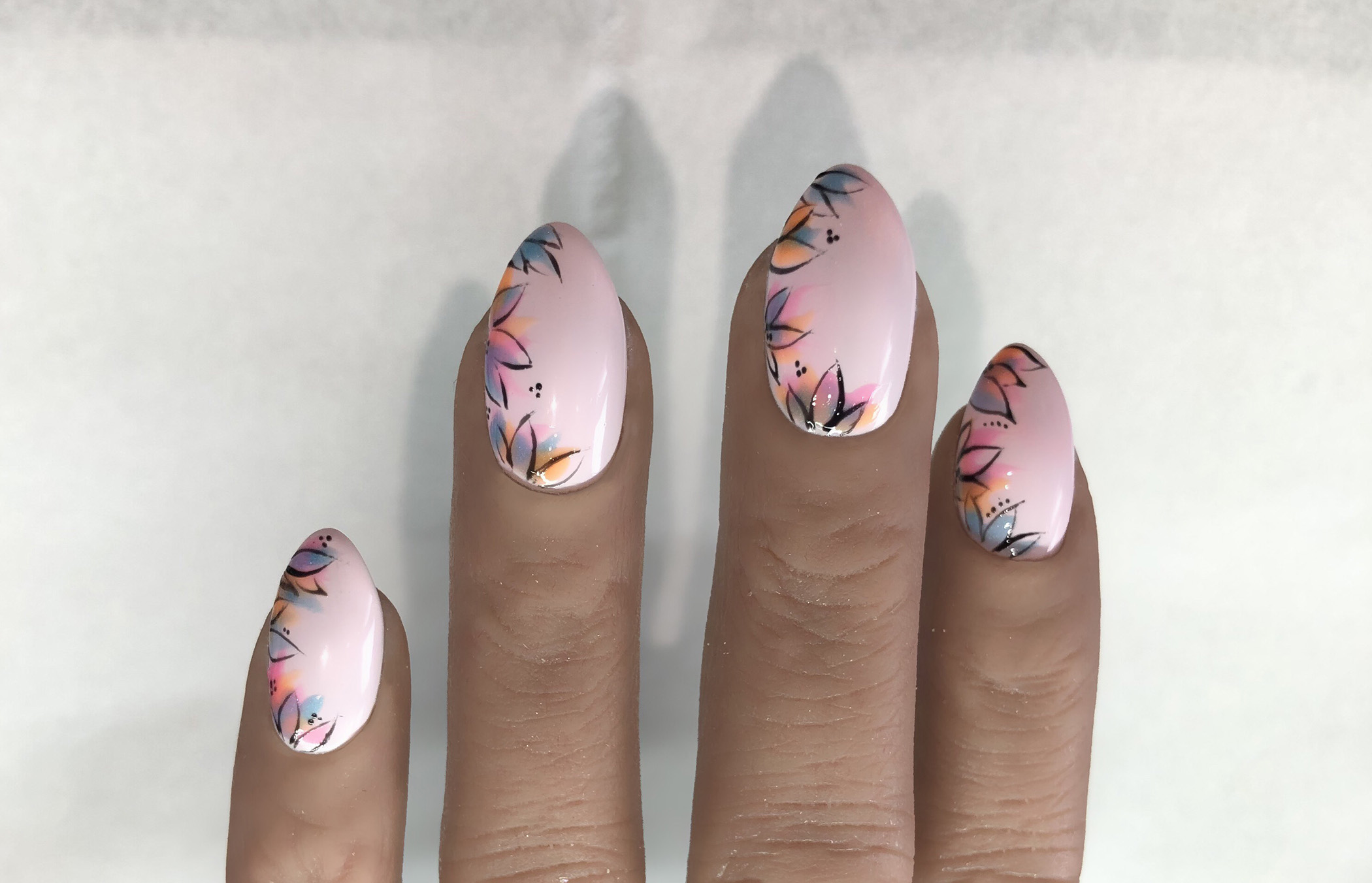 Salon System Gellux Watercolour Florals