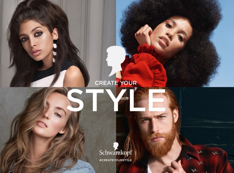 Schwarzkopf's 2018 #createyourstyle campaign