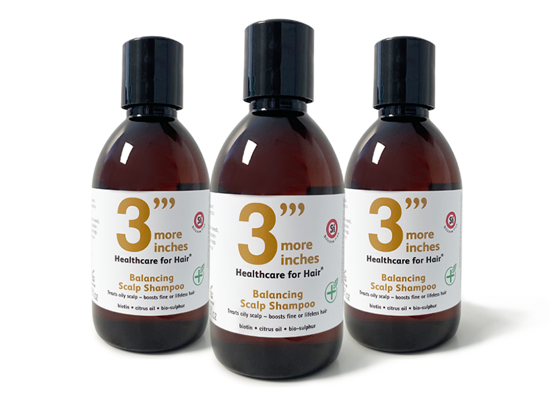 3 More Inches Balancing Scalp Shampoo 