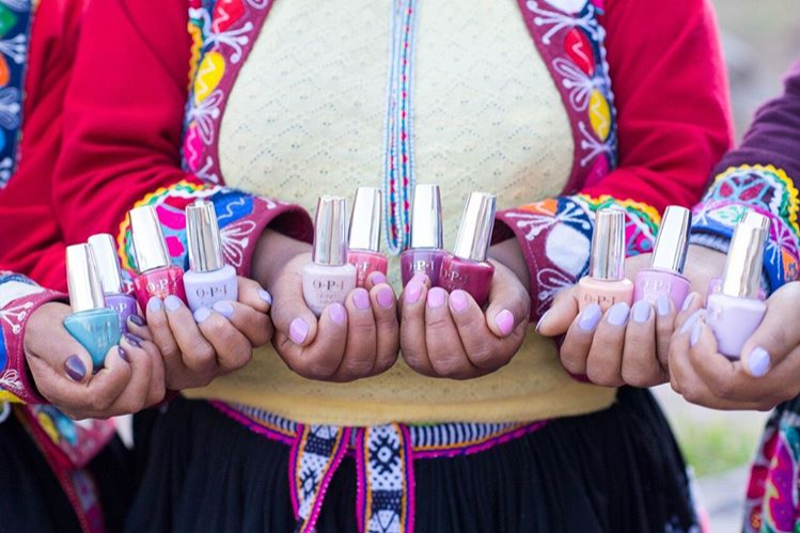 Threads Of Peru Fall Nail Art Opi