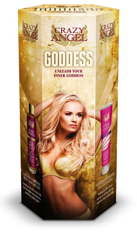 Crazy Angel Gilded Goddess gift set