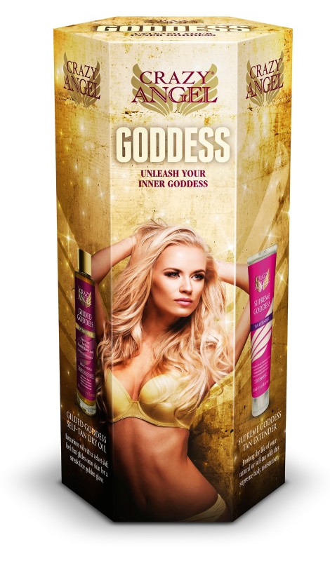 Crazy Angel Gilded Goddess Gift Set