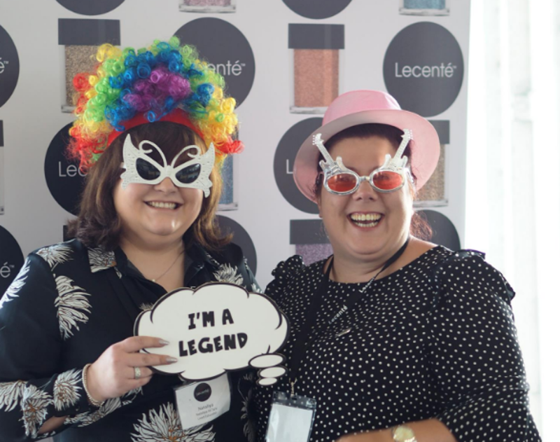 Sweet Squared Educator Nataliya Al-Ta'ai and Lecenté co-founder Maria Cientanni